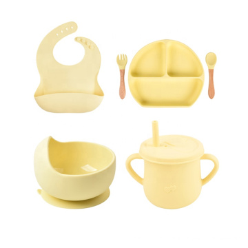 Travel No Spill Snack Amazon Eco Friendly First Cups Assiettes de sevrage pour bébé Bols et cuillères pour bébé